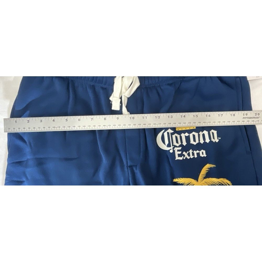 New‎ Corona Lounge/Sleep Shorts Blue White Yellow Men's Size Medium - Picture 5 of 5